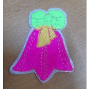 09.04 Термоаппликация «Колокольчик» 6,5*5,5см