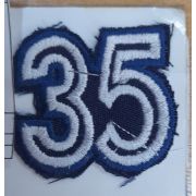 02.04 Нашивка «35» 4,5*5см
