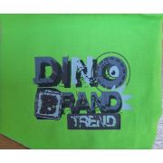 13.05 Шеврон «Дино» салатовый 12,0*10,0см