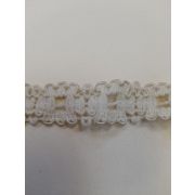 Кружево плетеное 25мм натуральное