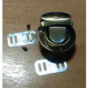 Защелка  для сумки 3,5*3,5см. металл