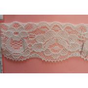 Кружево эластичное 29мм BL-10 белое