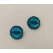 Пуговицы1246 15мм бирюзовый