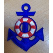 08.04 Термоапликация «Якорь с кругом» 7*5см