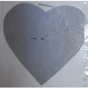 08.05 Наклейка светоотражающая «Сердце» 5*5см