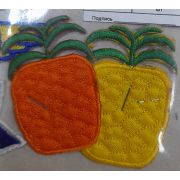 10.10 Термонаклейка «Ананас» 5*3,5см