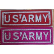 11.06 Нашивка «US ARMY» 2,5*7,5см
