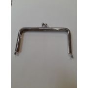 Застежка для сумки «фермуар» 130*75мм никель