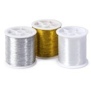 Нитки метализированные 100м. 100%полиэстр в блистере