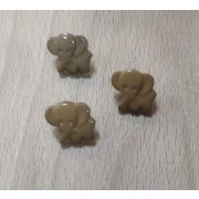 Пуговицы 282 15мм коричневый слон