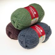 Пряжа «Меланж из Троицка» 100гр150м. 70%шерсть, 30% акрил