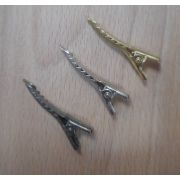 03.12 Заготовка для заколки «Крокодил» тонкий носик 3,4см.