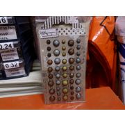 Клеевые камушки «Крафт» 45шт.