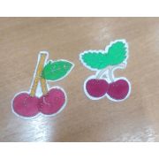 04.04 Термоапликация «Вишенки» 6*6,5см.