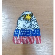 03.01 Термонаклейка «Голова орла» 5*6,5см.