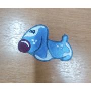 02.08 Термоапликация «Такса» 5*7,5см.