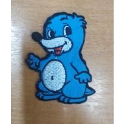 01.15 Термоапликация «Крот» 5,5*7см.