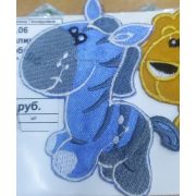 03.14 Термоапликация «Зебра» 7*7,5см.