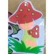 07.11 Т/аппликации «Грибок» 7,5*11см.