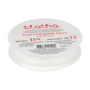 Спандекс без оплетки(эластомерная нить) 0,6мм в намотке 18м.