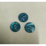 Пуговицы1473 14мм бирюза