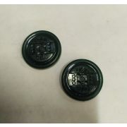 Пуговицы1503 22мм зеленый