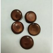 Пуговицы1531 20мм коричневый