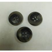 Пуговицы1546 17мм черно-серый