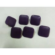 Пуговицы1549 16*16мм фиолетовый квадрат