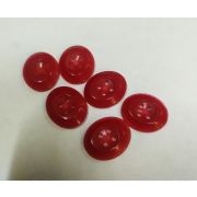 Пуговицы1550 16*19мм малиновый овал