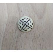 Пуговицы 272 19мм бежевый