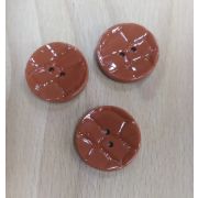 Пуговицы 271 25мм кирпичный