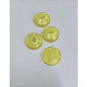 Пуговицы 023 14мм.желтый