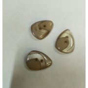 Пуговицы 369 16*22мм серый