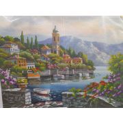 Рисунок «Морская» на ткани для вышивания бисером 29*39см