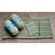 Пряжа «Льняная» 100гр. 425м. 34% лен, 33% хлопок, 33% вискоза