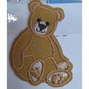 04.06 Термонаклейки «Бурый мишка» 6*4см