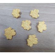 Пуговицы 494 20*18мм желтая бабочка