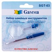 Набор инструментов для шитья (нитковдеватель, лупа, вспарыватель)