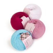 Пряжа «Стрейчевая» 50гр. 250м. 95% вискоза, 5% лайкра