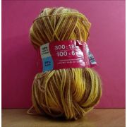 Пряжа «Радужная» 100гр.300м. 50% шерсть полутонкая, 50% акрил