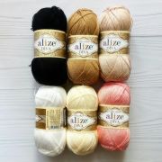 Пряжа «Diva» 100гр. 350м. 100% микрофибра