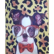 Нашивка «Собачка в очках» 22,0*17,0см